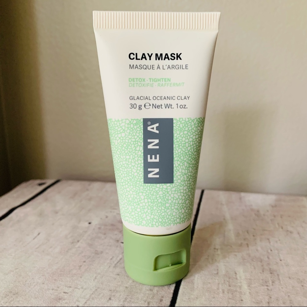 NENA Glacial Oceanic Clay Detox Tighten Mask Travel Size 30g 1oz